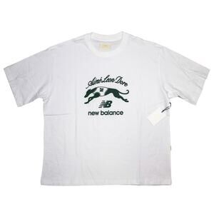 Aimé Leon Dore x New Balance 997 Logo Tee White Size M